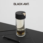 Double-Wall Glass Tea Infuser Bottle