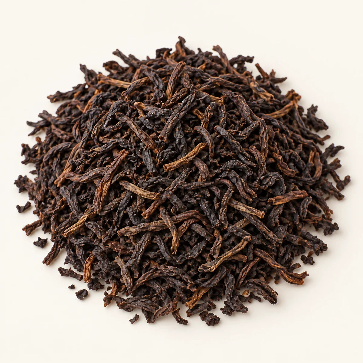 English Breakfast Black Tea — 3 oz on a warm ivory studio background