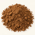 Hojicha Roasted Tea Powder — 3 oz on a warm ivory studio background