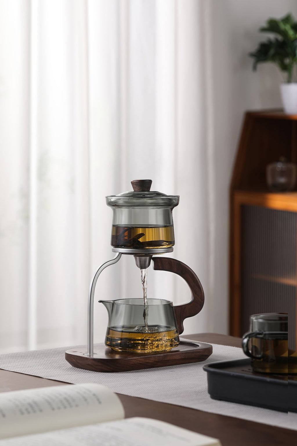 Glass Gongfu Infuser Teapot