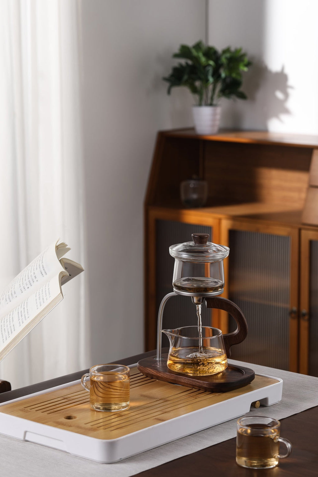 Glass Gongfu Infuser Teapot