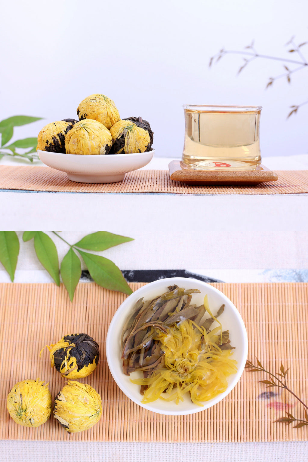 Flowering Pu'er Tea Gift Box — 18 Balls