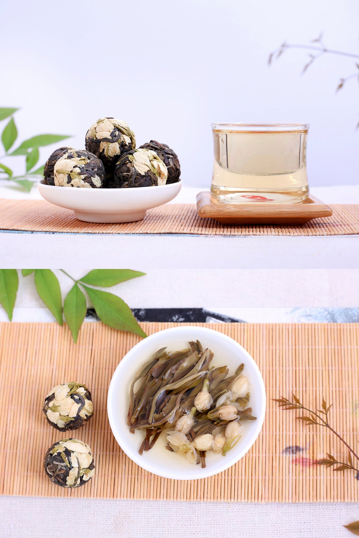 Flowering Pu'er Tea Gift Box — 18 Balls