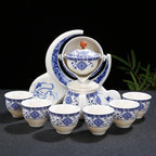 Ceramic Moon Teapot Set