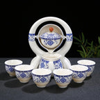 Ceramic Moon Teapot Set