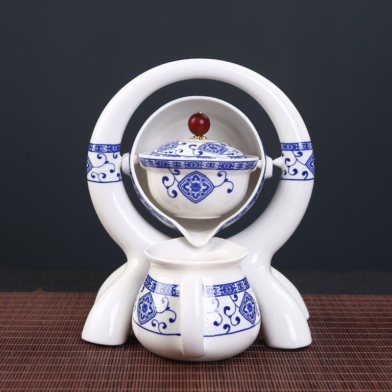 Ceramic Moon Teapot Set