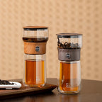 One-Touch Glass Tea Infuser Bottle