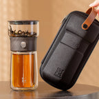 One-Touch Glass Tea Infuser Bottle