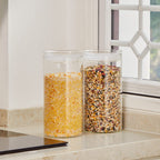 Glass Tea Storage Jars with Sealed Lids