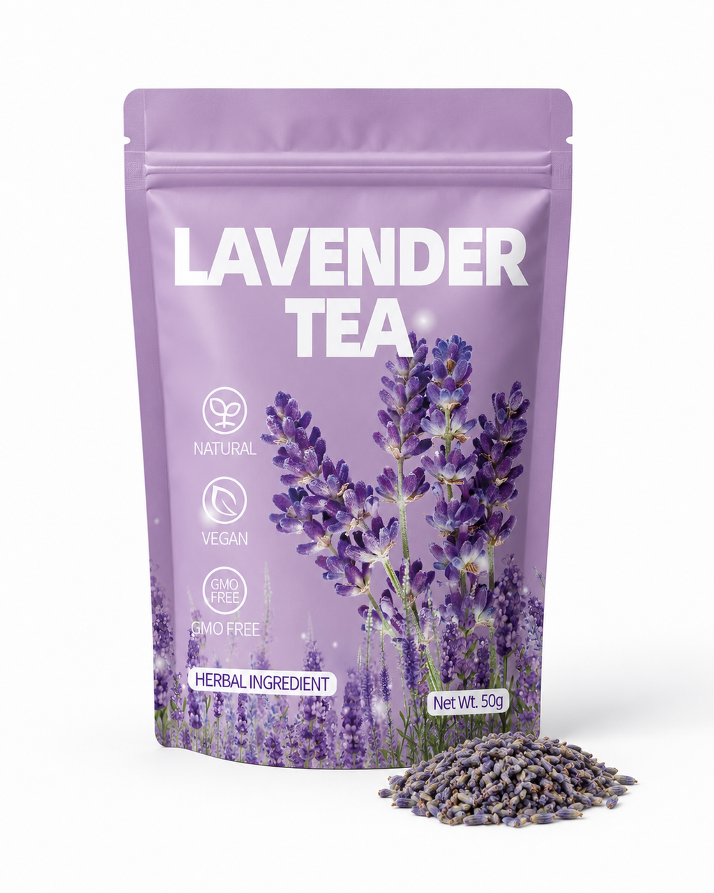 Dried Lavender Flowers — 50g