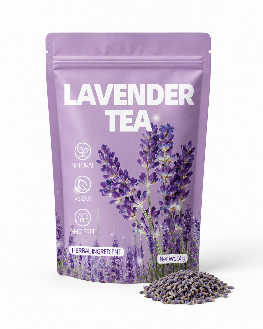 Dried Lavender Flowers — 50g