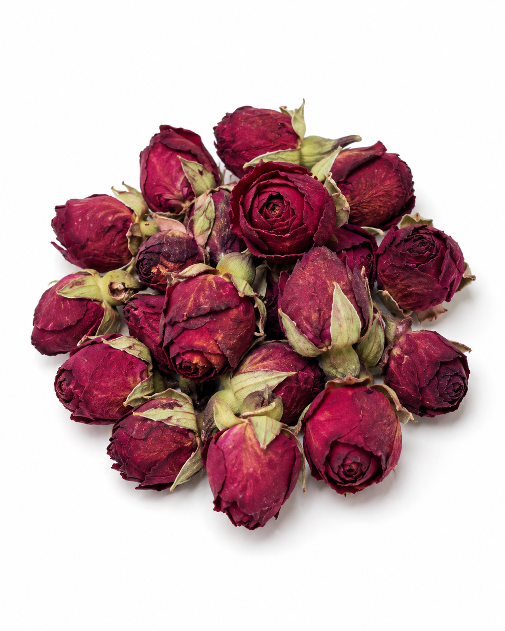 Double Red Rose Flowers — 50g