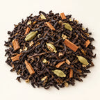 Masala Chai Spiced Tea — 3 oz on a warm ivory studio background