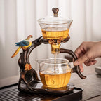 Bird Glass Teapot