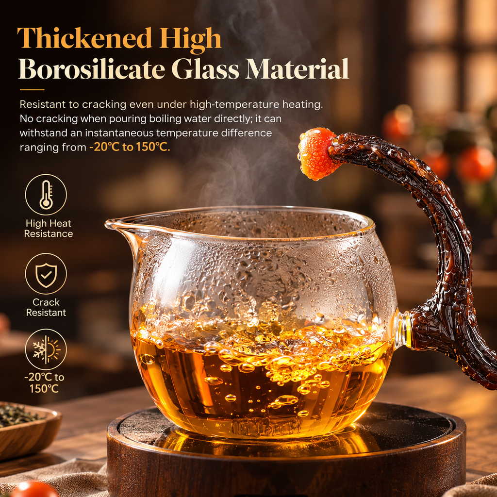 Autumn Glass Teapot