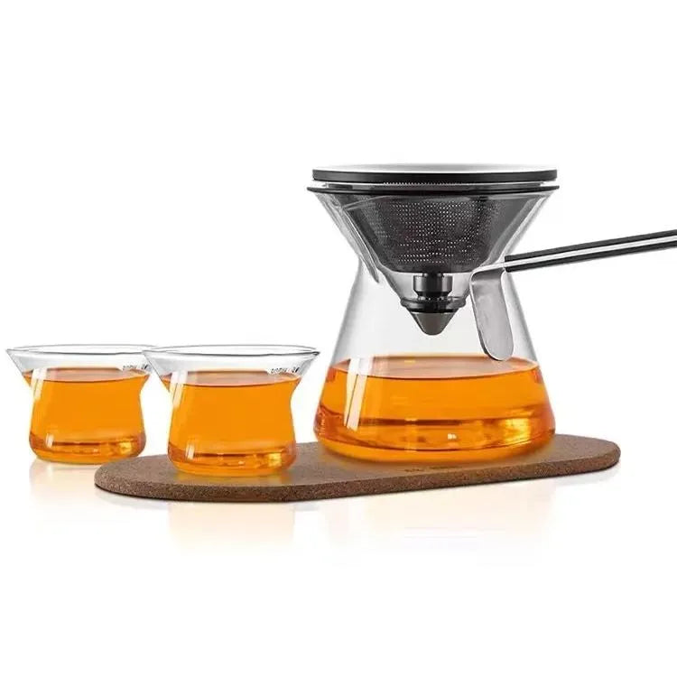 Glass Tea Infuser Pot & Cup Set