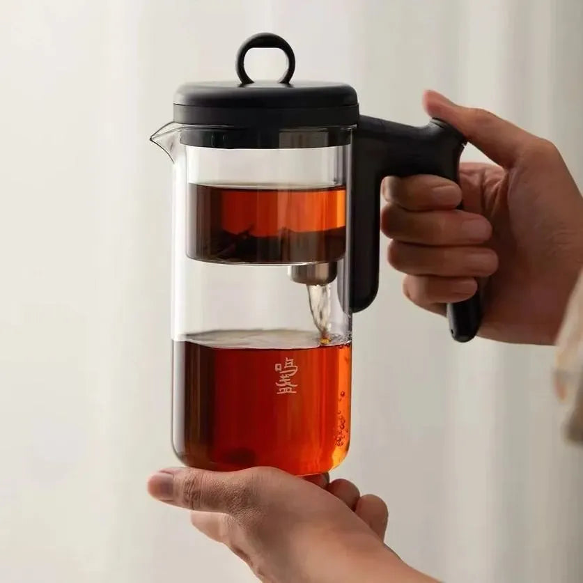 Magnetic Glass Infuser Teapot