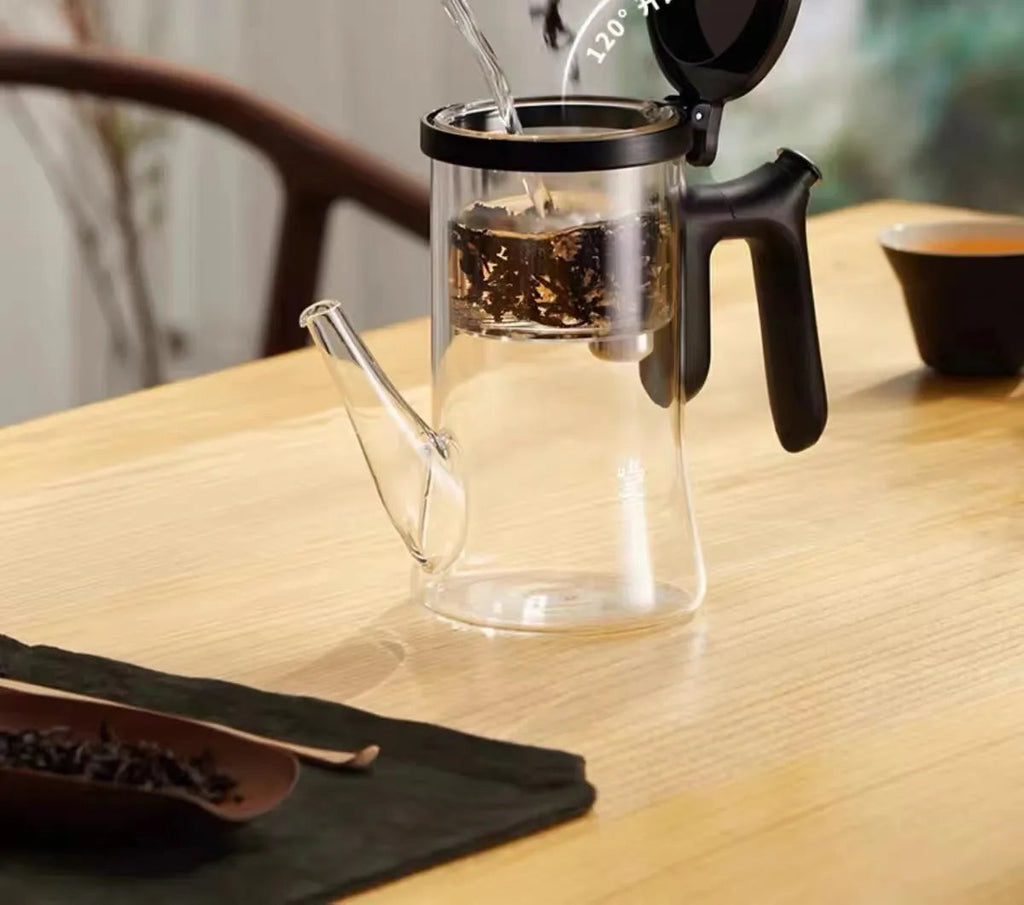 Magnetic Glass Infuser Teapot