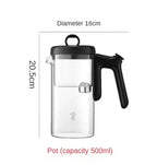 Magnetic Glass Infuser Teapot