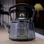 Octagonal Glass Tea Kettle