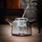 Heat-Resistant Glass Tea Kettle
