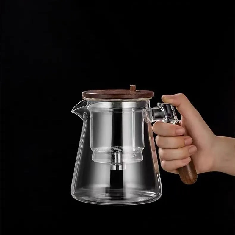 Press-Button Glass Tea Infuser