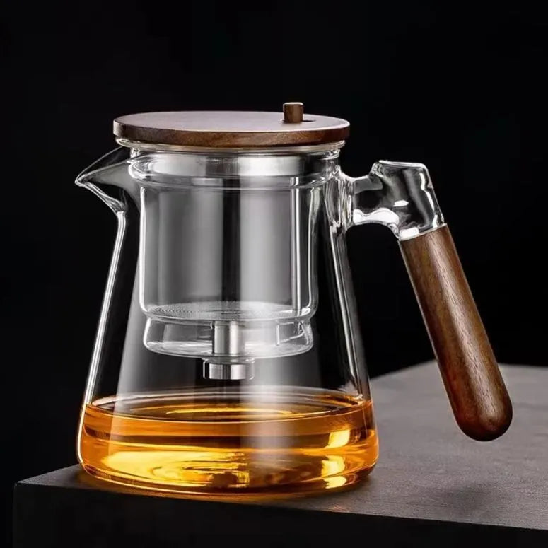 Press-Button Glass Tea Infuser
