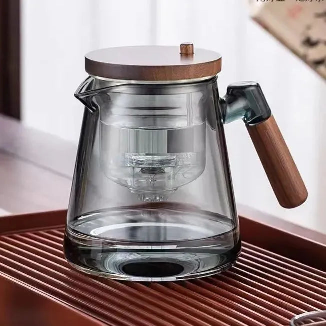 Press-Button Glass Tea Infuser