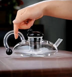 Glass Teapot Set — 600ml, 2 Cups