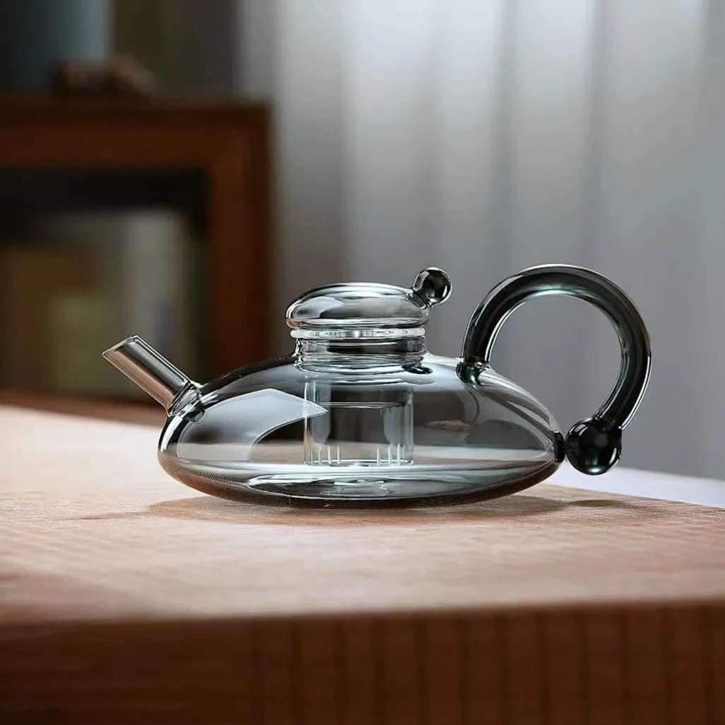 Glass Teapot Set — 600ml, 2 Cups
