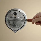 360° Rotating Glass Teapot