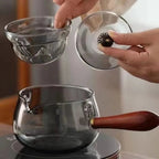 360° Rotating Glass Teapot