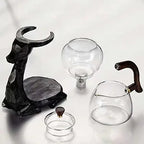 Black Elk Glass Tea Set