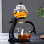 Black Elk Glass Tea Set