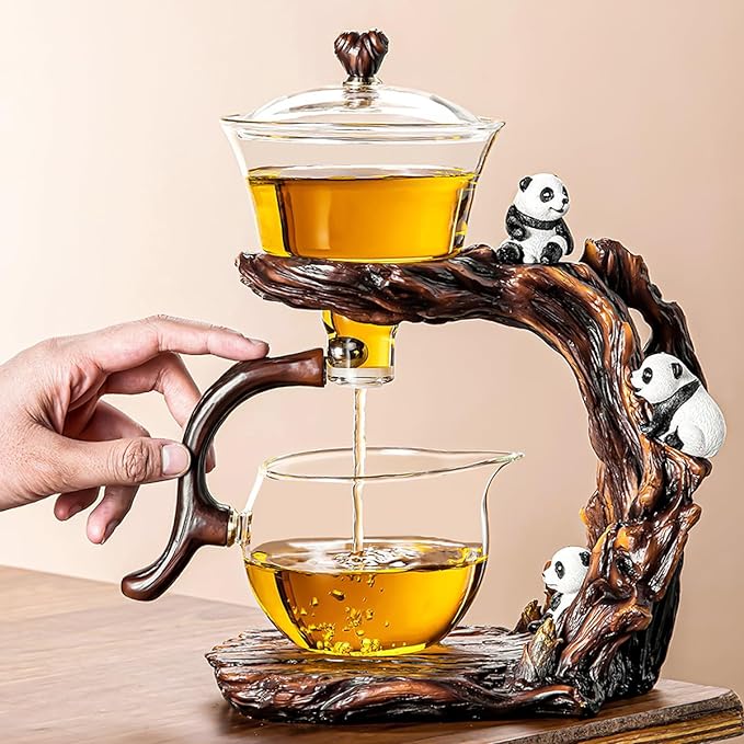 Magnetic Glass Gongfu Tea Set — 250ml