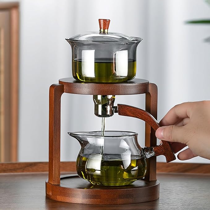 Magnetic Glass Gongfu Tea Set — 300ml