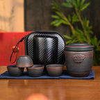 Travel Tea Set — 1 Pot, 4 Cups