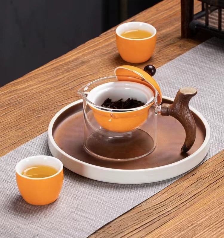 Justice Glass Tea Infuser Set