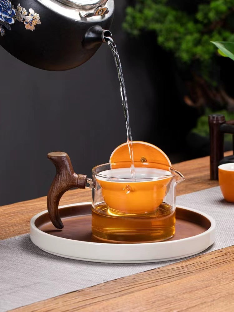 Justice Glass Tea Infuser Set